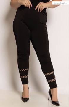 Immagine di LEGGING WITH CHIFFON INSERT